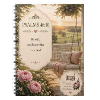 Psalmen 46:10 notitieboek