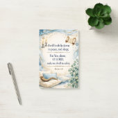 Psalmen 4:8 - Ik zal zowel gaan liggen Post-it® Notes (Kantoor)