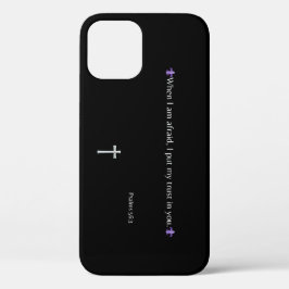 Psalmen 56:3 Bijbel Verse iPhone / iPad case