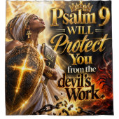 Psalmen 9 douchegordijn (Voorkant)