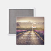 Psalmen Bijbelvers: Huis van de Heer Magneet (Voorkant / Achterkant)