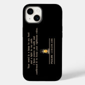 Psalmen Telefoonhoesje Case-Mate iPhone Case (Achterkant)
