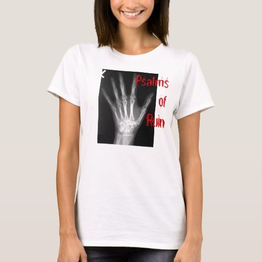 Psalmen van T-shirt van Ruin Hand (Voorkant)