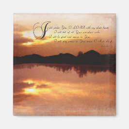 Psalmen & Zonsondergangen, Bijbelse Inspirerende Magneet