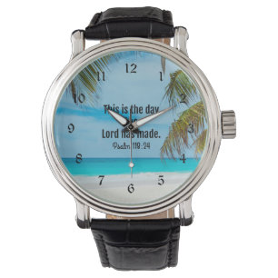 Psalms118:24, dit is de dag... horloge