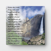 Psalms 103:2-5 fotoplaat (Voorkant)