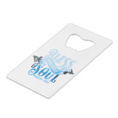 Psalms 103 Christelijk ontwerp Creditkaart Flessenopener (Achterkant Gekanteld)