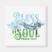 Psalms 103 Christelijk ontwerp Magneet (Voorkant)