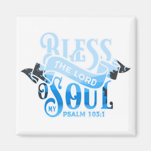 Psalms 103 Christelijk ontwerp Magneet (Voorkant)