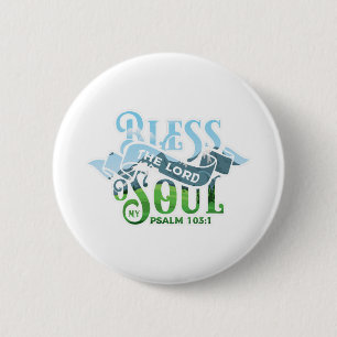 Psalms 103 Christelijk ontwerp Ronde Button 5,7 Cm