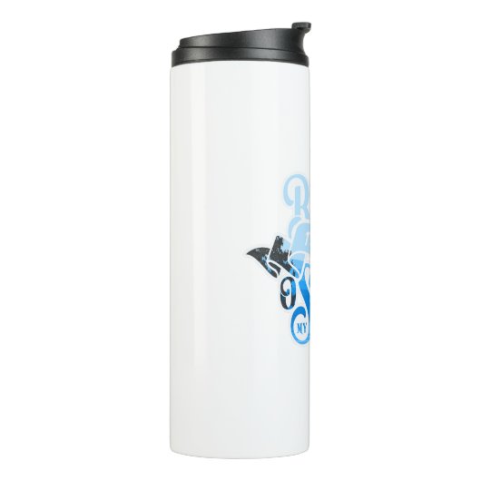 Psalms 103 Christelijk ontwerp Thermosbeker (Gedraaid links)