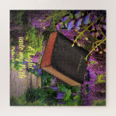 Psalms 119 Bijbelvers "Een licht op mijn pad" Legpuzzel (Horizontaal)