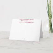 Psalms 119-briefkaart kaart (Achterkant)