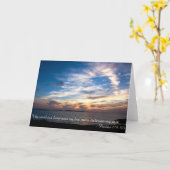 Psalms 119-briefkaart kaart (Gele Bloem)