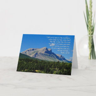 Psalms 121:1-3 Inspirerend Kaart