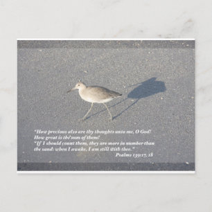 Psalms 139:17-18 briefkaart