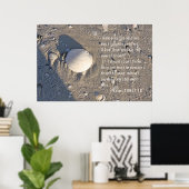 Psalms 139: 17-18 Print, Shell Version Poster (Thuiskantoor)