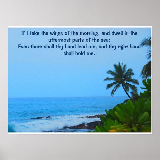 Psalms 139 poster (Voorkant)