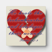 Psalms 147:3 fotoplaat (Voorkant)