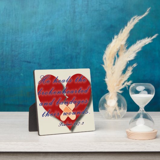 Psalms 147:3 fotoplaat (Insitu)