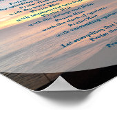 Psalms 150 Het LORD-Poster ophalen Poster (Hoek)