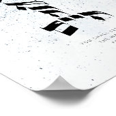 Psalms 16.11, laat je me de manier van leven kenne poster (Hoek)