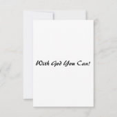 Psalms 18:1 KJV Bijbel verse Pic Flat Wenskaart Kaart (Achterkant)