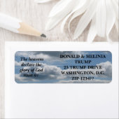 Psalms 19:1 etiket (Insitu)