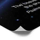 Psalms 19:2 poster (Hoek)