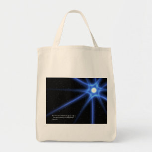 Psalms 19:2 tote bag