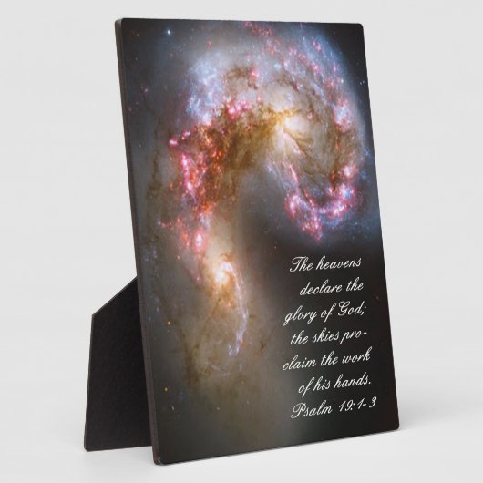 Psalms 19 Inspirerend Fotoplaat (Zijkant)