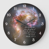 Psalms 19 Inspirerend Grote Klok (Voorkant)