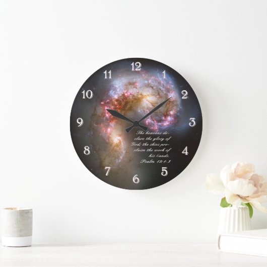 Psalms 19 Inspirerend Grote Klok (Huis)