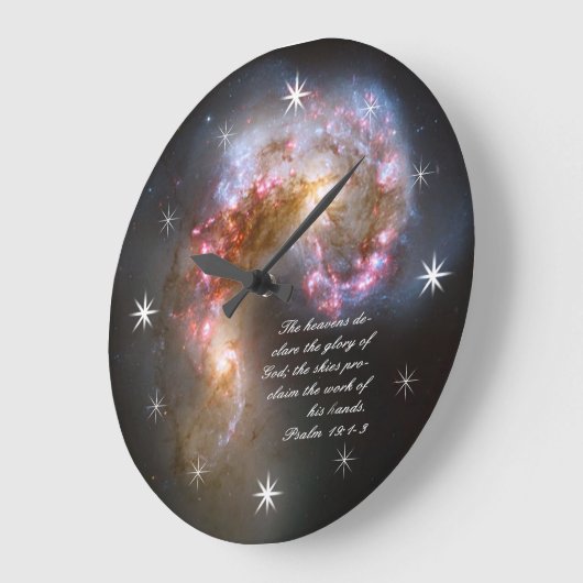 Psalms 19 Inspirerend Grote Klok (Hoek)