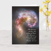 Psalms 19 Inspirerend Kaart (Gele Bloem)