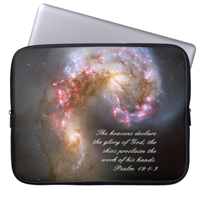 Psalms 19 Inspirerend Laptop Sleeve (Voorkant)