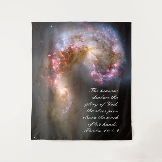 Psalms 19 Inspirerend Wandkleed (Voorkant)