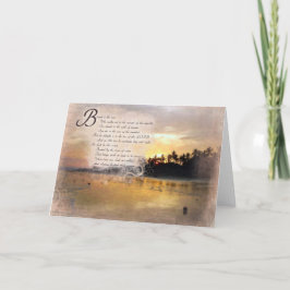 Psalms 1:1 Bible Verse Inspirational Gift Set Kaart