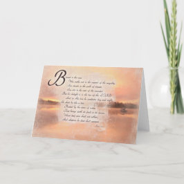 Psalms 1:1 Bible Verse Inspirational Kaart