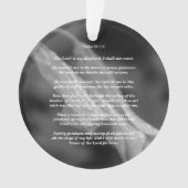 Psalms 23: 1-6 ornament (voorkant)