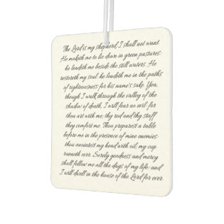 Psalms 23 - autoverfrisser luchtverfrisser