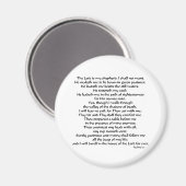Psalms 23 magneet (Voorkant / Achterkant)