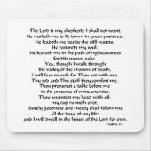 Psalms 23 muismat (Voorkant)