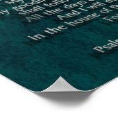 Psalms 23 poster (Hoek)