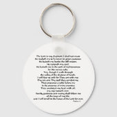 Psalms 23 sleutelhanger (Voorkant)