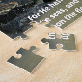 Psalms 24:1.2 De aarde is van de Heer en de Legpuzzel (Zijkant)