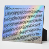 Psalms 31:1-24 fotoplaat (Zijkant)
