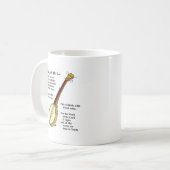PSALMS 33: Geef de Heer de baas met de Banjo. Koffiemok (Voorkant links)