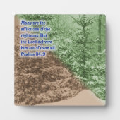 Psalms 34:19 fotoplaat (Voorkant)