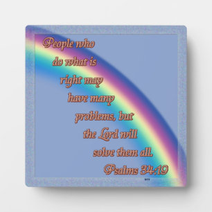 Psalms 34:19 NCV Fotoplaat